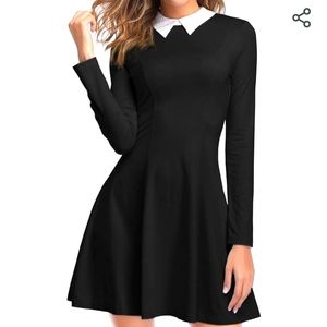 Wednesday Adams Halloween Costume Dress